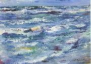 Lovis Corinth Meer bei La Spezia Spain oil painting artist